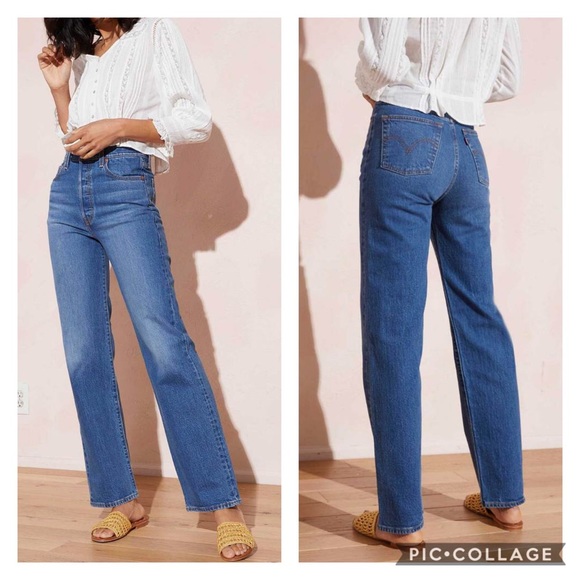 Levi's Denim - Levi’s Premium Ribcage Straight Jeans NWT